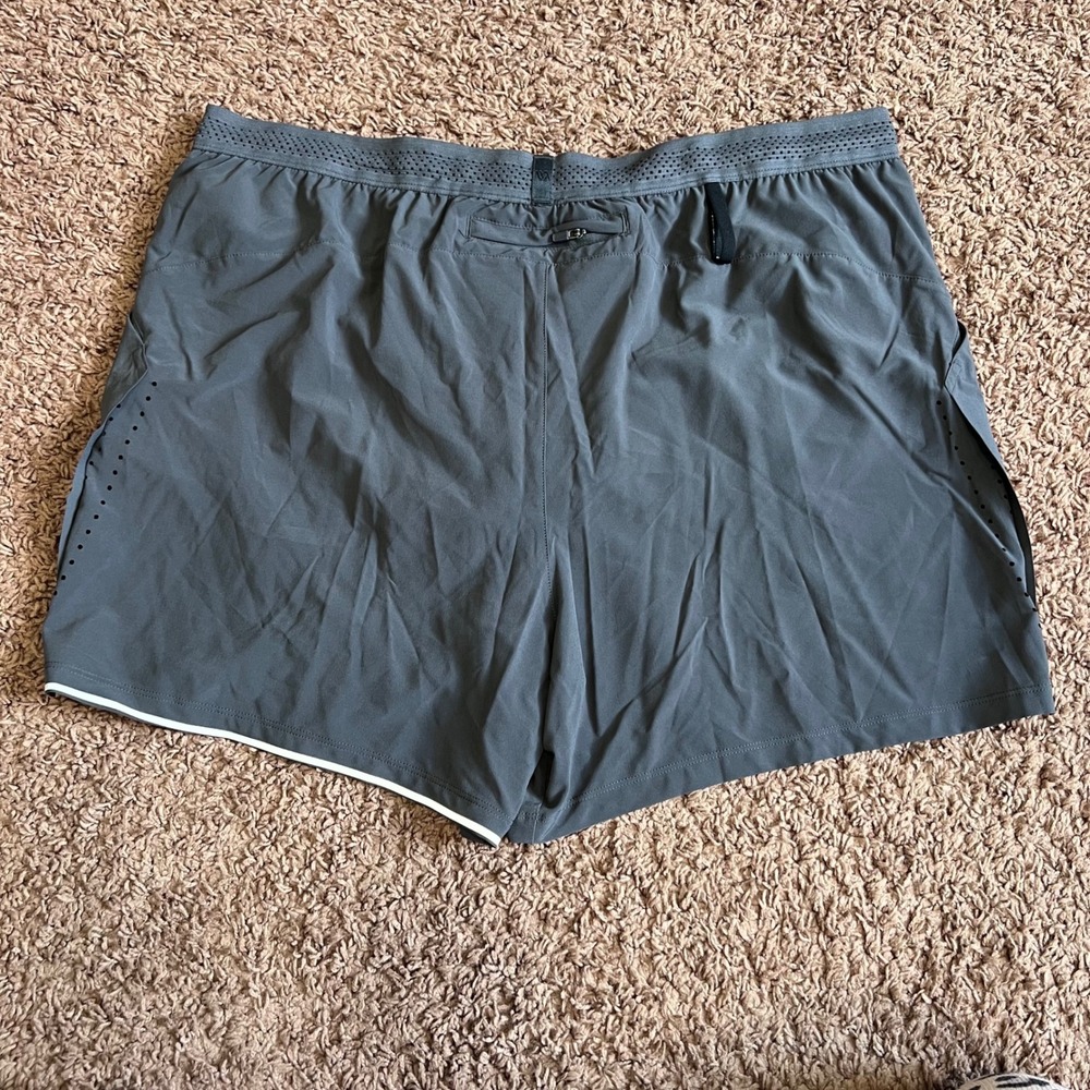 VRST Mens Velocity Run Shorts 5" Inseam Gray Size XL MAX100420 NWT - Picture 4 of 13